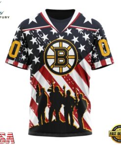 NHL Boston Bruins Specialized Kits For Honor USS Military Hoodie, T Shirt , NHL Hockey 3D Shirt Nhl Boston Bruins Specialized Kits For Honor Uss Military Hoodie T Shirt 4