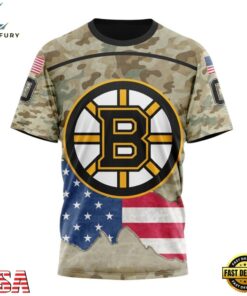 NHL Boston Bruins Specialized Kits For United State With Camo Color Hoodie, T Shirt , NHL Hockey 3D Shirt Nhl Boston Bruins Specialized Kits For United State With Camo Color Hoodie T Shirt 4