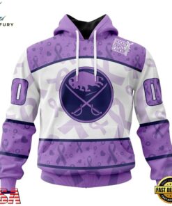 NHL Buffalo Sabres Special Lavender Fight Cancer Hoodie, T Shirt , NHL Hockey 3D Shirt Nhl Buffalo Sabres Special Lavender Fight Cancer Hoodie T Shirt 1