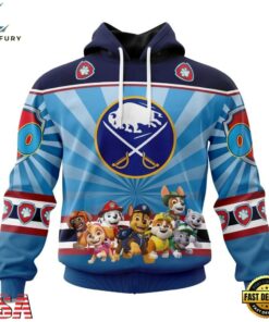 NHL Buffalo Sabres Special Paw Patrol Kits Hoodie, T Shirt , NHL Hockey 3D Shirt Nhl Buffalo Sabres Special Paw Patrol Kits Hoodie T Shirt 1