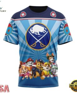 NHL Buffalo Sabres Special Paw Patrol Kits Hoodie, T Shirt , NHL Hockey 3D Shirt Nhl Buffalo Sabres Special Paw Patrol Kits Hoodie T Shirt 4