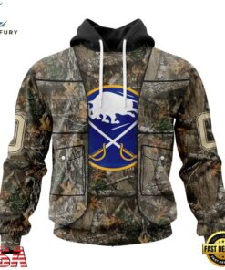 NHL Buffalo Sabres Specialized Unisex Vest Kits With Realtree Camo Hoodie, T Shirt, NHL Hockey 3D Shirt Nhl Buffalo Sabres Specialized Unisex Vest Kits With Realtree Camo Hoodie T Shirt 1