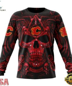 NHL Calgary Flames Special Design Halloween With Skull Art Hoodie, T Shirt , NHL Hockey 3D Shirt 6 NHL Calgary Flames Special Design Halloween With Skull Art Hoodie, T Shirt , NHL Hockey 3D Shirt Nhl Calgary Flames Special Design Halloween With Skull Art Hoodie T Shirt 3