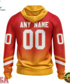 NHL Calgary Flames Special Retro Gradient Design Hoodie, T Shirt, NHL Hockey 3D Shirt Nhl Calgary Flames Special Retro Gradient Design Hoodie T Shirt 2