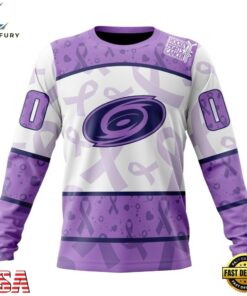 NHL Carolina Hurricanes Special Lavender Fight Cancer Hoodie, T Shirt , NHL Hockey 3D Shirt Nhl Carolina Hurricanes Special Lavender Fight Cancer Hoodie T Shirt 4