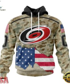 NHL Carolina Hurricanes Specialized Kits For United State With Camo Color Hoodie, T Shirt , NHL Hockey 3D Shirt Nhl Carolina Hurricanes Specialized Kits For United State With Camo Color Hoodie T Shirt 1