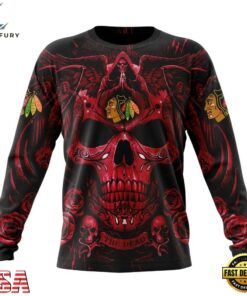 NHL Chicago Blackhawks Special Design Halloween With Skull Art Hoodie, T Shirt , NHL Hockey 3D Shirt 6 NHL Chicago Blackhawks Special Design Halloween With Skull Art Hoodie, T Shirt , NHL Hockey 3D Shirt Nhl Chicago Blackhawks Special Design Halloween With Skull Art Hoodie T Shirt 3