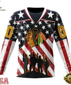 NHL Chicago BlackHawks Specialized Kits For Honor USS Military Hoodie, T Shirt , NHL Hockey 3D Shirt 6 NHL Chicago BlackHawks Specialized Kits For Honor USS Military Hoodie, T Shirt , NHL Hockey 3D Shirt Nhl Chicago Blackhawks Specialized Kits For Honor Uss Military Hoodie T Shirt 3