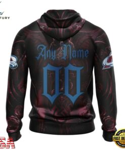 NHL Colorado Avalanche Special Design Halloween With Skull Art Hoodie, T Shirt , NHL Hockey 3D Shirt Nhl Colorado Avalanche Special Design Halloween With Skull Art Hoodie T Shirt 2