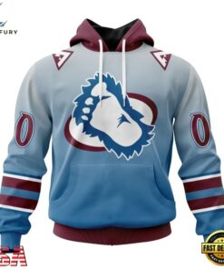 NHL Colorado Avalanche Special Retro Gradient Design Hoodie, T Shirt, NHL Hockey 3D Shirt Nhl Colorado Avalanche Special Retro Gradient Design Hoodie T Shirt 1