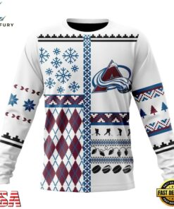 NHL Colorado Avalanche Specialized Christmas Is Coming New Design Hoodie, T Shirt , NHL Hockey 3D Shirt Nhl Colorado Avalanche Specialized Christmas IS Coming New Design Hoodie T Shirt 3