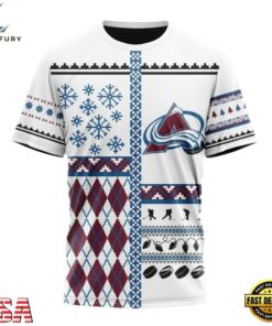 NHL Colorado Avalanche Specialized Christmas Is Coming New Design Hoodie, T Shirt , NHL Hockey 3D Shirt Nhl Colorado Avalanche Specialized Christmas IS Coming New Design Hoodie T Shirt 4