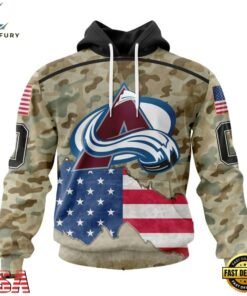 NHL Colorado Avalanche Specialized Kits For United State With Camo Color Hoodie, T Shirt , NHL Hockey 3D Shirt Nhl Colorado Avalanche Specialized Kits For United State With Camo Color Hoodie T Shirt 1