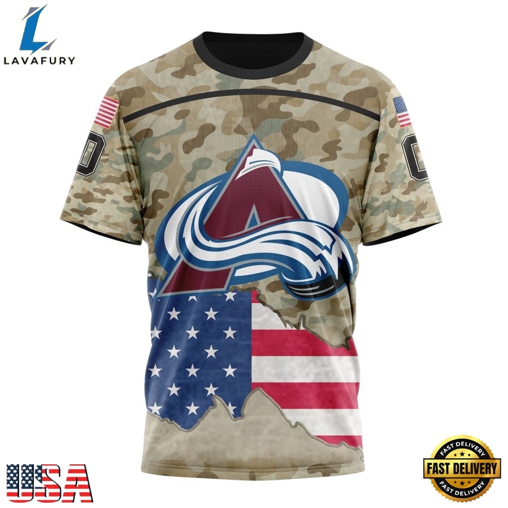 NHL Colorado Avalanche Specialized Kits For United State With Camo Color Hoodie, T Shirt , NHL Hockey 3D Shirt Nhl Colorado Avalanche Specialized Kits For United State With Camo Color Hoodie T Shirt 4