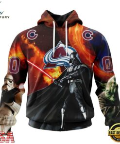 NHL Colorado Avalanche x Star War Specialized Design Hoodie, T Shirt , NHL Hockey 3D Shirt Nhl Colorado Avalanche X Star War Specialized Design Hoodie T Shirt 1