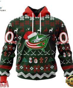 NHL Columbus Blue Jackets Hockey Christmas Is Coming 2026 Hoodie, T Shirt , NHL Hockey 3D Shirt Nhl Columbus Blue Jackets Hockey Christmas IS Coming 2026 Hoodie T Shirt 1