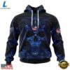 NHL Columbus Blue Jackets Special Design Halloween With Skull Art Hoodie, T Shirt , NHL Hockey 3D Shirt Nhl Columbus Blue Jackets Special Design Halloween With Skull Art Hoodie T Shirt 1