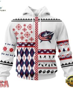 NHL Columbus Blue Jackets Specialized Christmas Is Coming New Design Hoodie, T Shirt , NHL Hockey 3D Shirt Nhl Columbus Blue Jackets Specialized Christmas IS Coming New Design Hoodie T Shirt 1