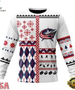 NHL Columbus Blue Jackets Specialized Christmas Is Coming New Design Hoodie, T Shirt , NHL Hockey 3D Shirt Nhl Columbus Blue Jackets Specialized Christmas IS Coming New Design Hoodie T Shirt 3