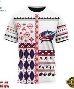 NHL Columbus Blue Jackets Specialized Christmas Is Coming New Design Hoodie, T Shirt , NHL Hockey 3D Shirt Nhl Columbus Blue Jackets Specialized Christmas IS Coming New Design Hoodie T Shirt 4