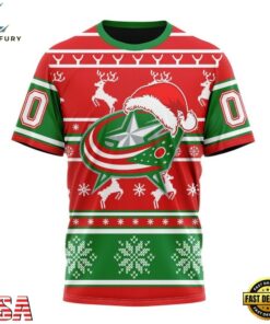 NHL Columbus Blue Jackets Specialized Unisex Christmas Is Coming Hoodie, T Shirt , NHL Hockey 3D Shirt Nhl Columbus Blue Jackets Specialized Unisex Christmas IS Coming Hoodie T Shirt 4