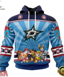 NHL Dallas Stars Special Paw Patrol Kits Hoodie, T Shirt , NHL Hockey 3D Shirt Nhl Dallas Stars Special Paw Patrol Kits Hoodie T Shirt 1