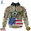 NHL Dallas Stars Specialized Kits For United State With Camo Color Hoodie, T Shirt , NHL Hockey 3D Shirt Nhl Dallas Stars Specialized Kits For United State With Camo Color Hoodie T Shirt 1