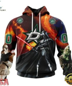 NHL Dallas Stars x Star War Specialized Design Hoodie, T Shirt , NHL Hockey 3D Shirt Nhl Dallas Stars X Star War Specialized Design Hoodie T Shirt 1