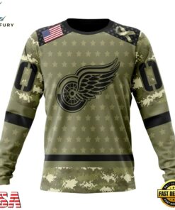 NHL Detroit Red Wings Special Camo Military Appreciation Hoodie, T Shirt , NHL Hockey 3D Shirt Nhl Detroit Red Wings Special Camo Military Appreciation Hoodie T Shirt 3