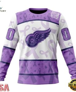 NHL Detroit Red Wings Special Lavender Fight Cancer Hoodie, T Shirt , NHL Hockey 3D Shirt 8 NHL Detroit Red Wings Special Lavender Fight Cancer Hoodie, T Shirt , NHL Hockey 3D Shirt Nhl Detroit Red Wings Special Lavender Fight Cancer Hoodie T Shirt 4