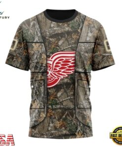 NHL Detroit Red Wings Specialized Unisex Vest Kits With Realtree Camo Hoodie, T Shirt, NHL Hockey 3D Shirt Nhl Detroit Red Wings Specialized Unisex Vest Kits With Realtree Camo Hoodie T Shirt 4