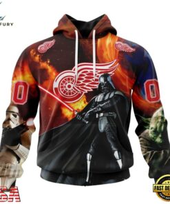 NHL Detroit Red Wings x Star War Specialized Design Hoodie, T Shirt , NHL Hockey 3D Shirt Nhl Detroit Red Wings X Star War Specialized Design Hoodie T Shirt 1