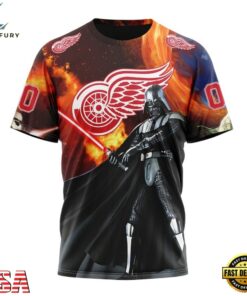 NHL Detroit Red Wings x Star War Specialized Design Hoodie, T Shirt , NHL Hockey 3D Shirt Nhl Detroit Red Wings X Star War Specialized Design Hoodie T Shirt 3