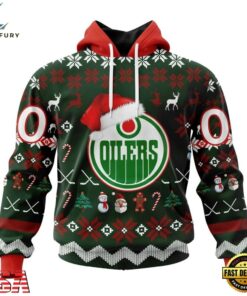 NHL Edmonton Oilers Hockey Christmas Is Coming 2026 Hoodie, T Shirt , NHL Hockey 3D Shirt Nhl Edmonton Oilers Hockey Christmas IS Coming 2026 Hoodie T Shirt 1