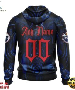 NHL Edmonton Oilers Special Design Halloween With Skull Art Hoodie, T Shirt , NHL Hockey 3D Shirt Nhl Edmonton Oilers Special Design Halloween With Skull Art Hoodie T Shirt 2