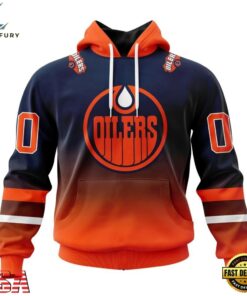 NHL Edmonton Oilers Special Retro Gradient Design Hoodie, T Shirt, NHL Hockey 3D Shirt Nhl Edmonton Oilers Special Retro Gradient Design Hoodie T Shirt 1