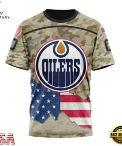 NHL Edmonton Oilers Specialized Kits For United State With Camo Color Hoodie, T Shirt , NHL Hockey 3D Shirt Nhl Edmonton Oilers Specialized Kits For United State With Camo Color Hoodie T Shirt 4