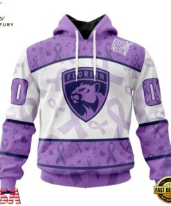 NHL Florida Panthers Special Lavender Fight Cancer Hoodie, T Shirt , NHL Hockey 3D Shirt Nhl Florida Panthers Special Lavender Fight Cancer Hoodie T Shirt 1