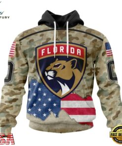 NHL Florida Panthers Specialized Kits For United State With Camo Color Hoodie, T Shirt , NHL Hockey 3D Shirt Nhl Florida Panthers Specialized Kits For United State With Camo Color Hoodie T Shirt 1