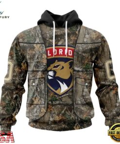NHL Florida Panthers Specialized Unisex Vest Kits With Realtree Camo Hoodie, T Shirt, NHL Hockey 3D Shirt Nhl Florida Panthers Specialized Unisex Vest Kits With Realtree Camo Hoodie T Shirt 1