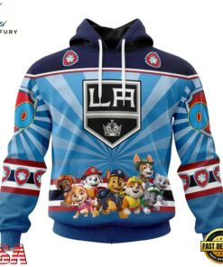 NHL Los Angeles Kings Special Paw Patrol Kits Hoodie, T Shirt , NHL Hockey 3D Shirt Nhl Los Angeles Kings Special Paw Patrol Kits Hoodie T Shirt 1