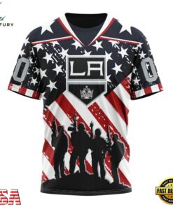 NHL Los Angeles Kings Specialized Kits For Honor USS Military Hoodie, T Shirt , NHL Hockey 3D Shirt Nhl Los Angeles Kings Specialized Kits For Honor Uss Military Hoodie T Shirt 4