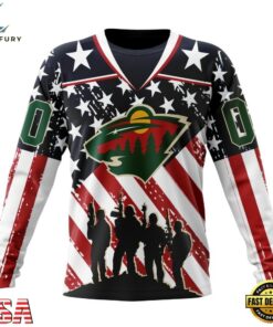 NHL Minnesota Wild Specialized Kits For Honor USS Military Hoodie, T Shirt , NHL Hockey 3D Shirt 6 NHL Minnesota Wild Specialized Kits For Honor USS Military Hoodie, T Shirt , NHL Hockey 3D Shirt Nhl Minnesota Wild Specialized Kits For Honor Uss Military Hoodie T Shirt 3