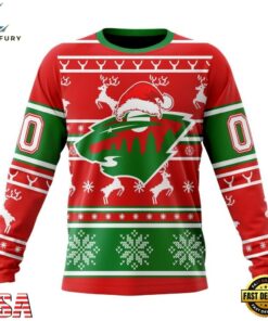NHL Minnesota Wild Specialized Unisex Christmas Is Coming Hoodie, T Shirt , NHL Hockey 3D Shirt Nhl Minnesota Wild Specialized Unisex Christmas IS Coming Hoodie T Shirt 3