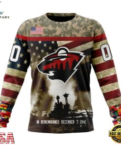 NHL Minnesota Wild Specialized Unisex Kits Remember Pearl Harbor Hoodie, T Shirt , NHL Hockey 3D Shirt 6 NHL Minnesota Wild Specialized Unisex Kits Remember Pearl Harbor Hoodie, T Shirt , NHL Hockey 3D Shirt Nhl Minnesota Wild Specialized Unisex Kits Remember Pearl Harbor Hoodie T Shirt 3