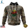 NHL Minnesota Wild Specialized Unisex Vest Kits With Realtree Camo Hoodie, T Shirt, NHL Hockey 3D Shirt Nhl Minnesota Wild Specialized Unisex Vest Kits With Realtree Camo Hoodie T Shirt 1