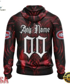 NHL Montreal Canadiens Special Design Halloween With Skull Art Hoodie, T Shirt , NHL Hockey 3D Shirt Nhl Montreal Canadiens Special Design Halloween With Skull Art Hoodie T Shirt 2