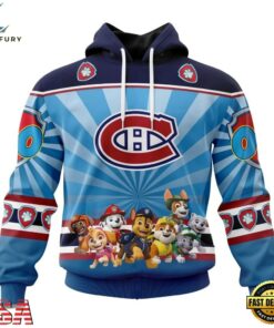 NHL Montreal Canadiens Special Paw Patrol Kits Hoodie, T Shirt , NHL Hockey 3D Shirt Nhl Montreal Canadiens Special Paw Patrol Kits Hoodie T Shirt 1