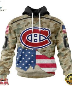 NHL Montreal Canadiens Specialized Kits For United State With Camo Color Hoodie, T Shirt , NHL Hockey 3D Shirt Nhl Montreal Canadiens Specialized Kits For United State With Camo Color Hoodie T Shirt 1