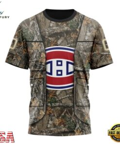 NHL Montreal Canadiens Specialized Unisex Vest Kits With Realtree Camo Hoodie, T Shirt, NHL Hockey 3D Shirt Nhl Montreal Canadiens Specialized Unisex Vest Kits With Realtree Camo Hoodie T Shirt 4